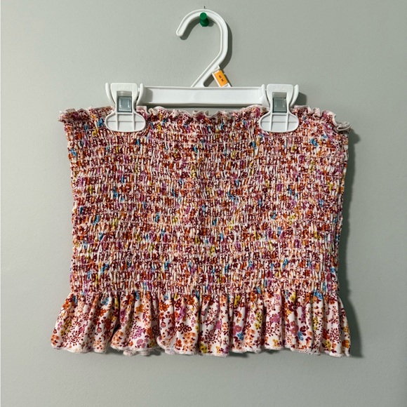Forever 21 Floral Tube Top - Picture 1 of 5